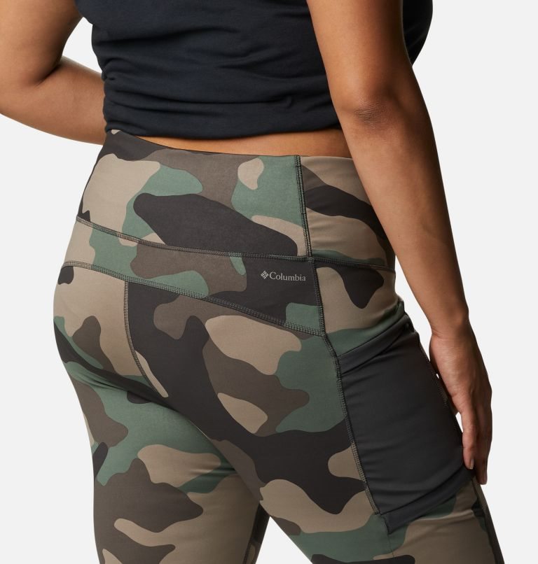 Women's Columbia Windgates II Leggings Camo | Plus Size CA-C5CA0